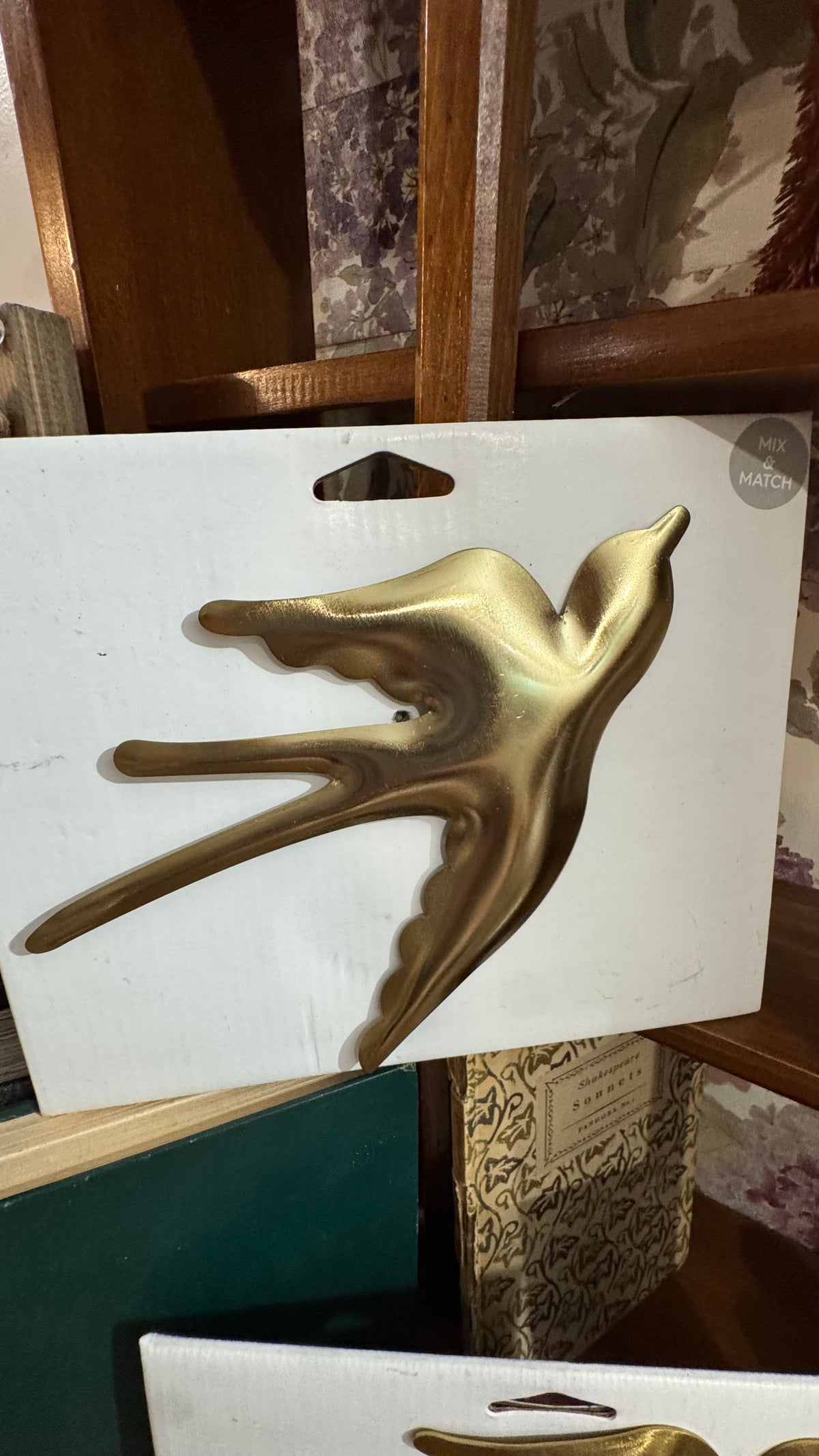Pair of Gold Flying Bird Wall Decor – Target 2017
