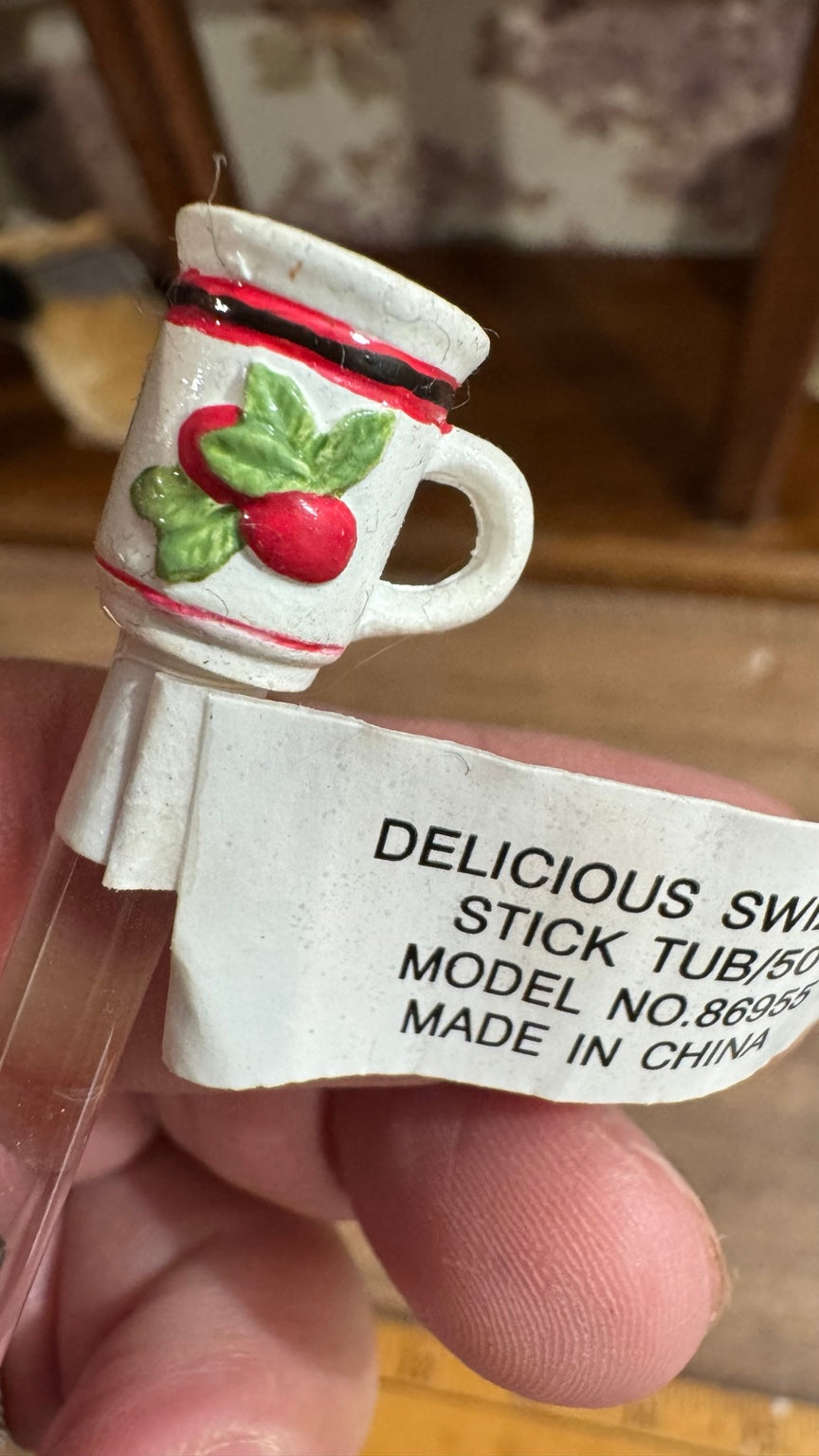 Vintage Miniature Kitchen Swizzle Sticks – Set of 6
