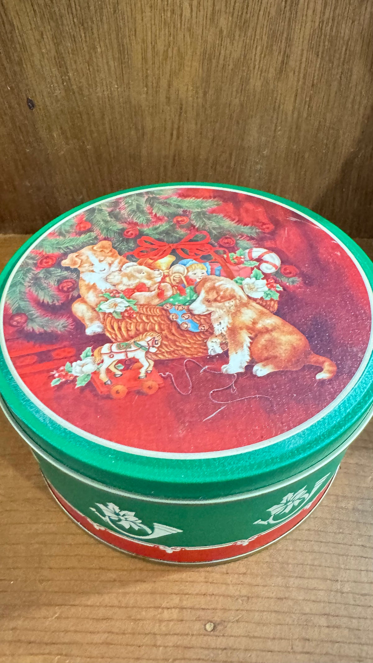 Vintage Christmas Tins