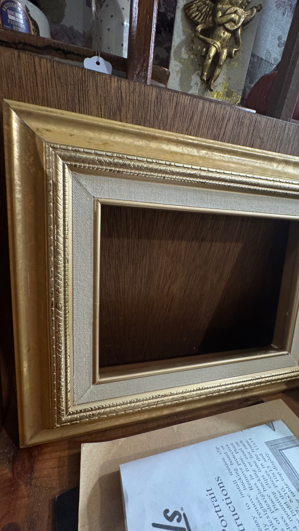 Olan Mills Ornate Gold Picture Frame – 5×7