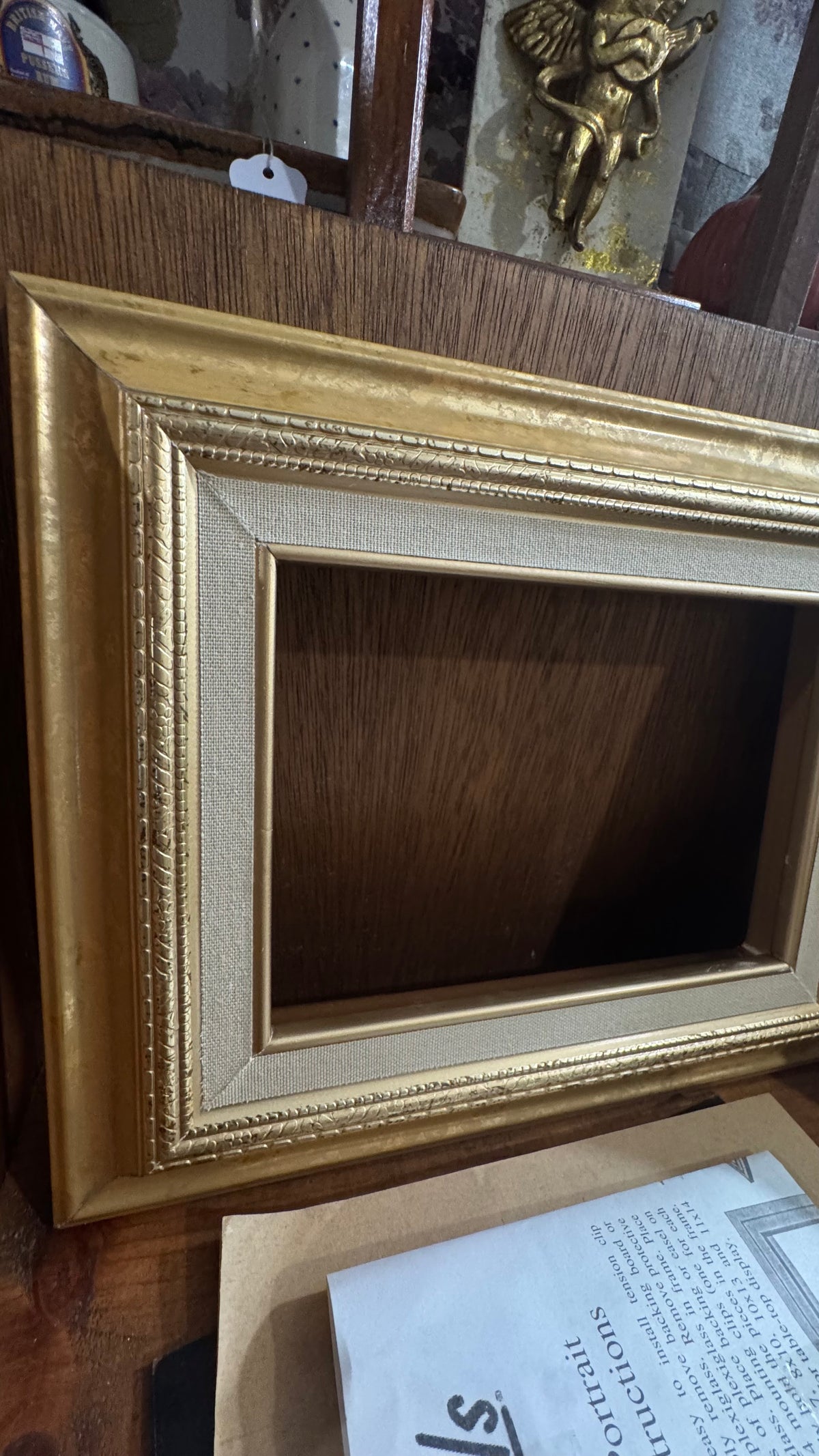 Olan Mills Ornate Gold Picture Frame – 5×7