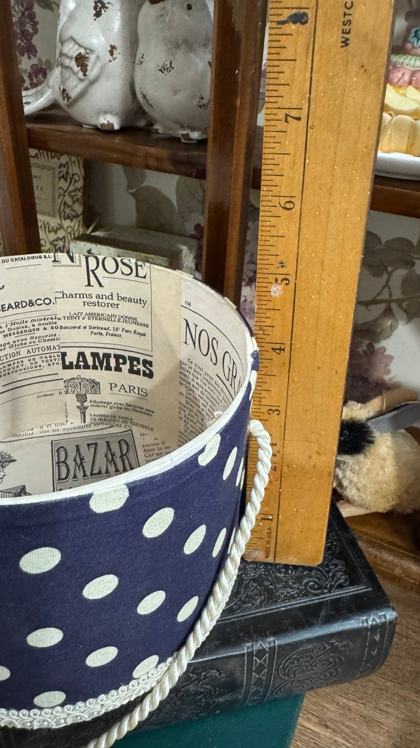 French Millinery Round Hat Box – Paris Fashion Décor