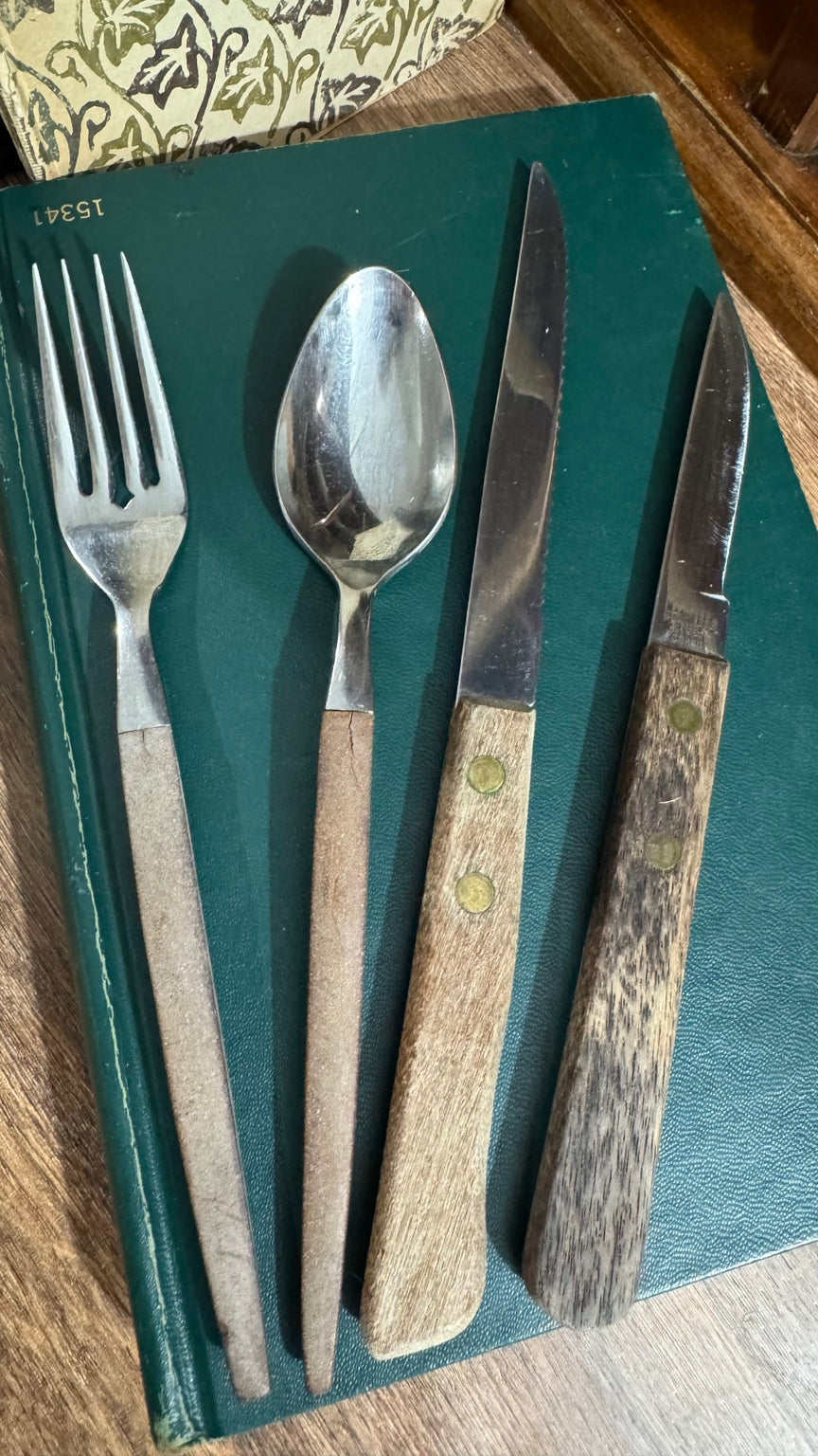 Vintage Mismatched Stainless Steel Flatware & Knives – Japan