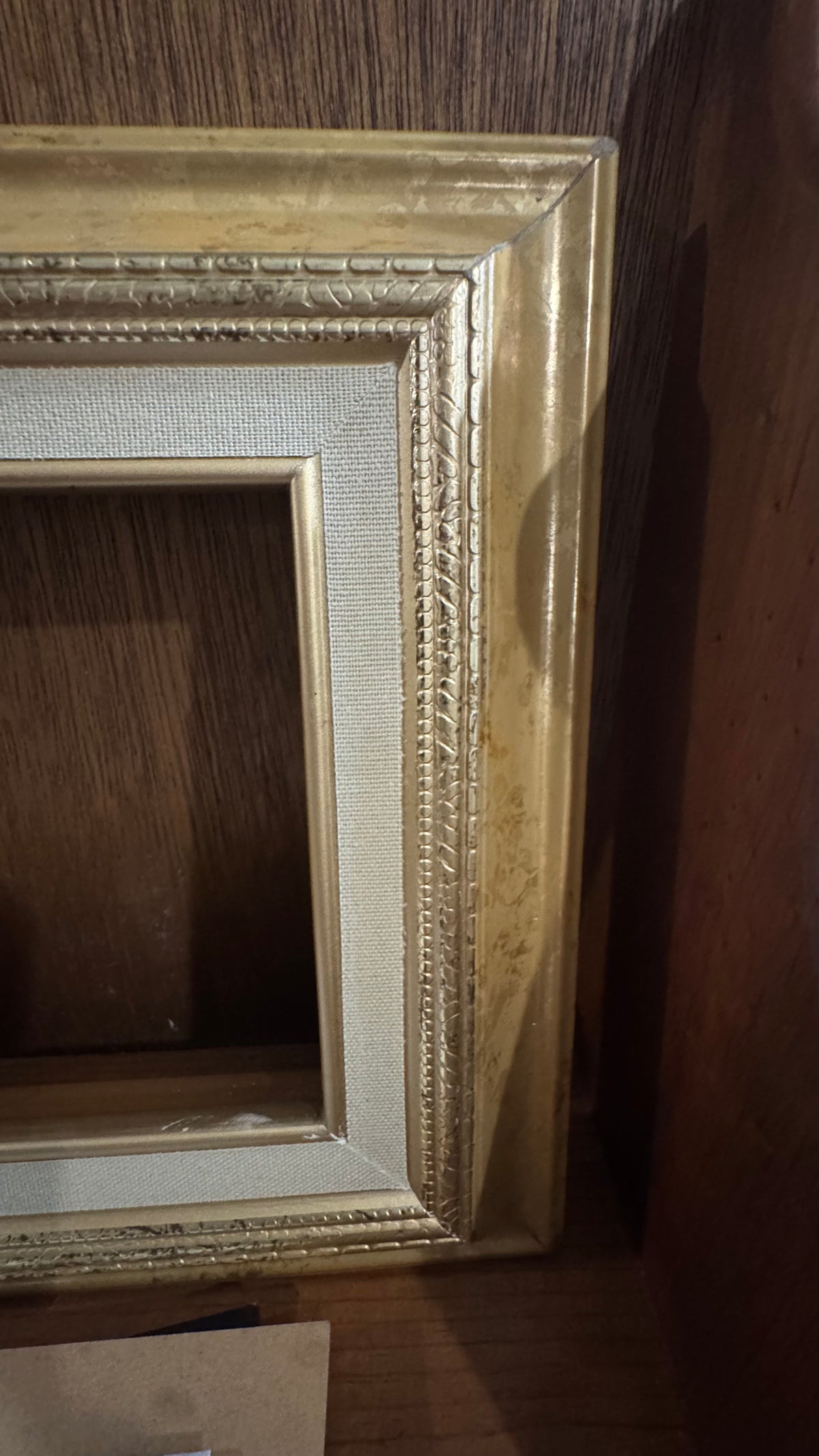 Olan Mills Ornate Gold Picture Frame – 5×7