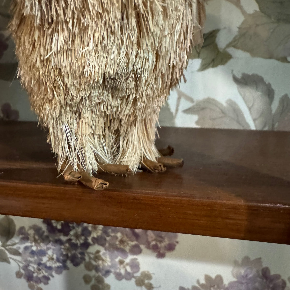 Set of 4 Bristle Animal Figurines – Rustic Farmhouse Decor