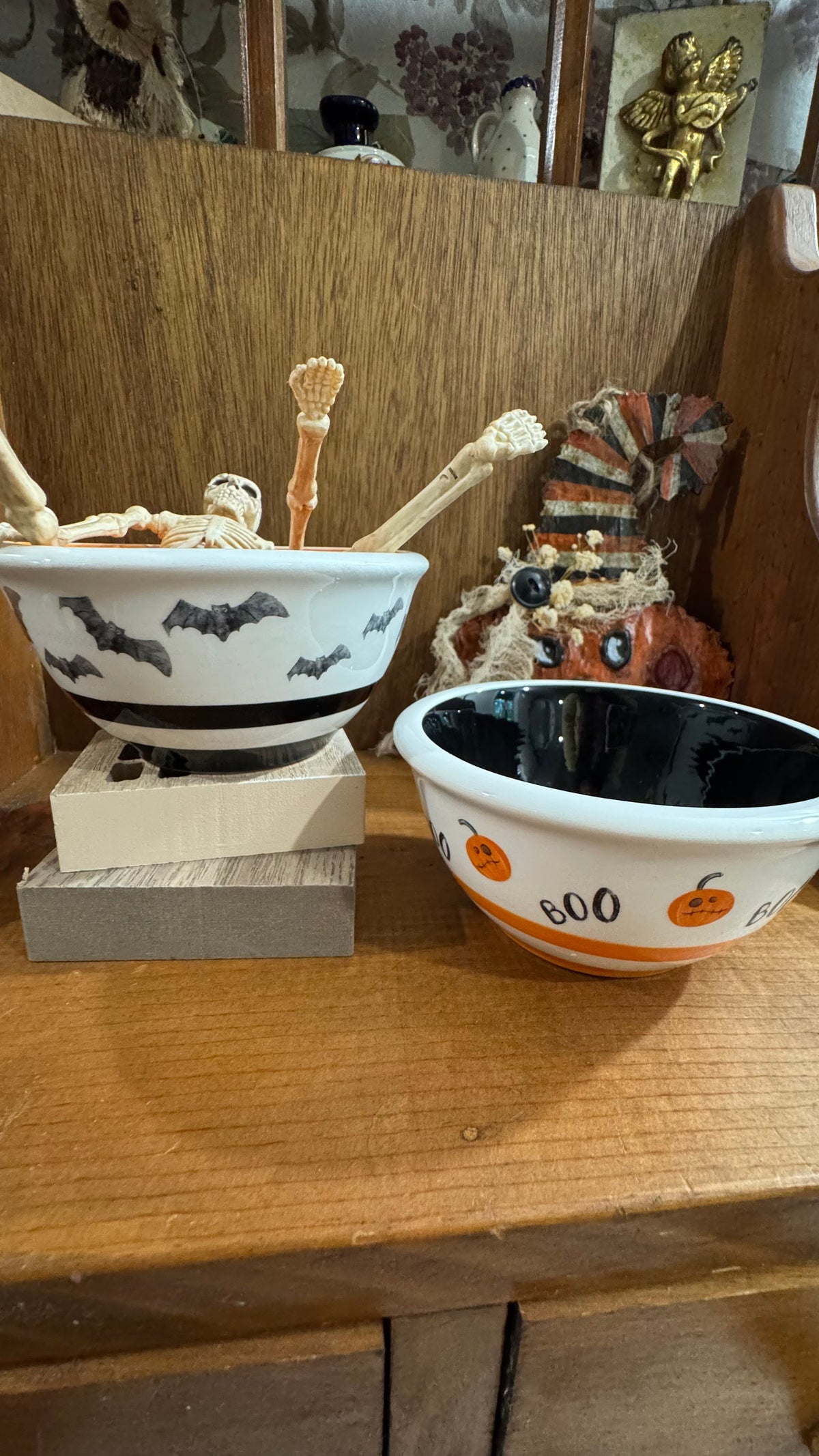 Potter’s Studio Halloween Ceramic Bowls – Set of 2