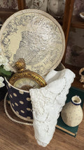 French Millinery Round Hat Box – Paris Fashion Décor