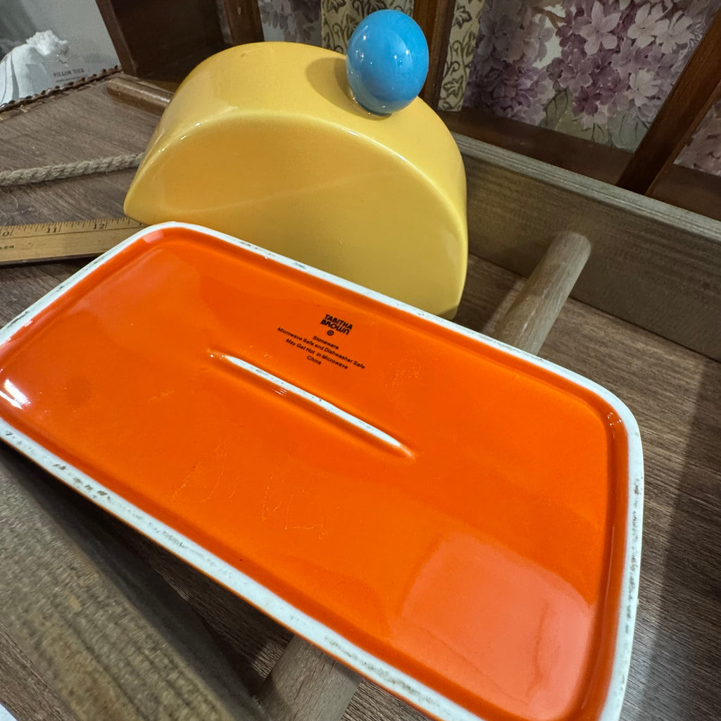 Tabitha Brown Target “Spread Love” Stoneware Butter Dish