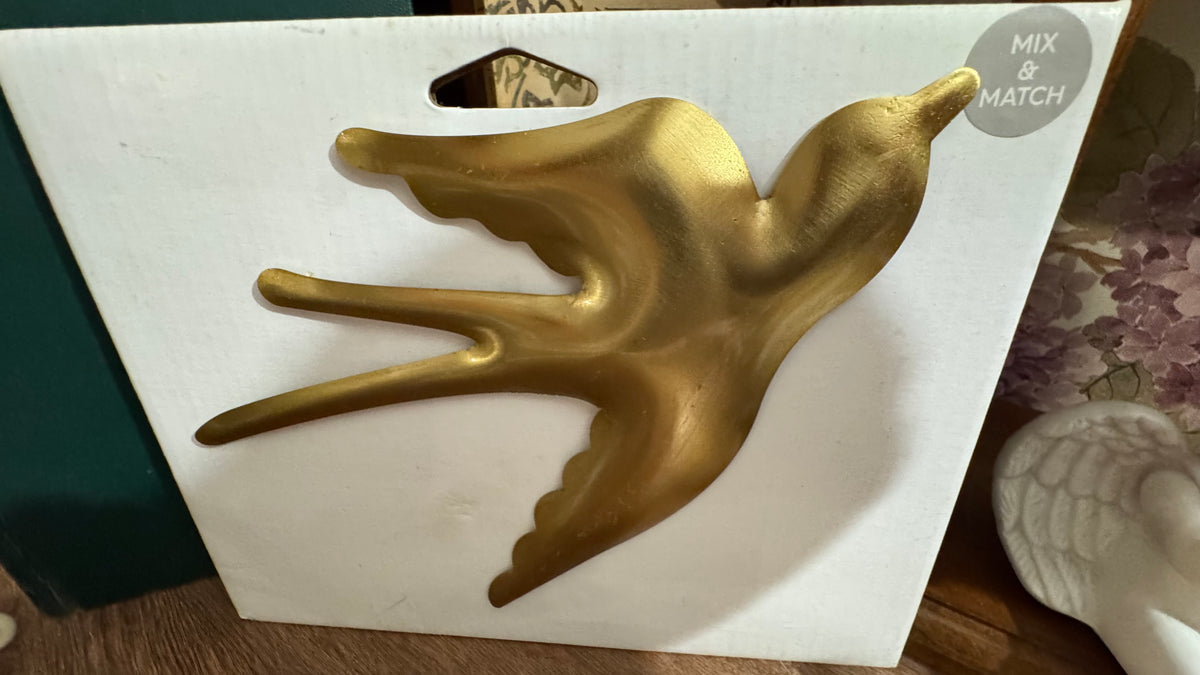 Pair of Gold Flying Bird Wall Decor – Target 2017