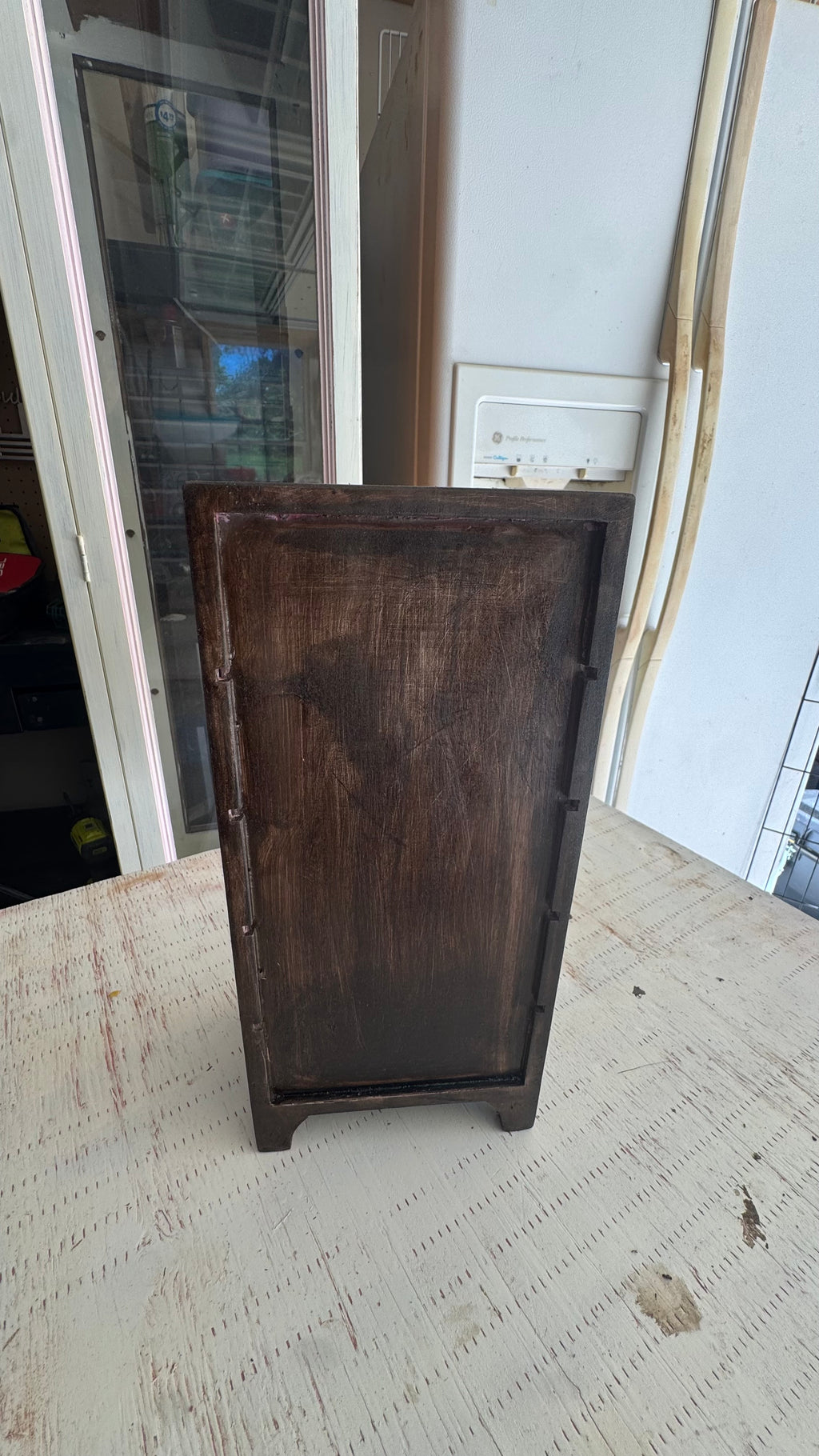 5-Drawer Wooden Apothecary Style Storage Chest – Refinished