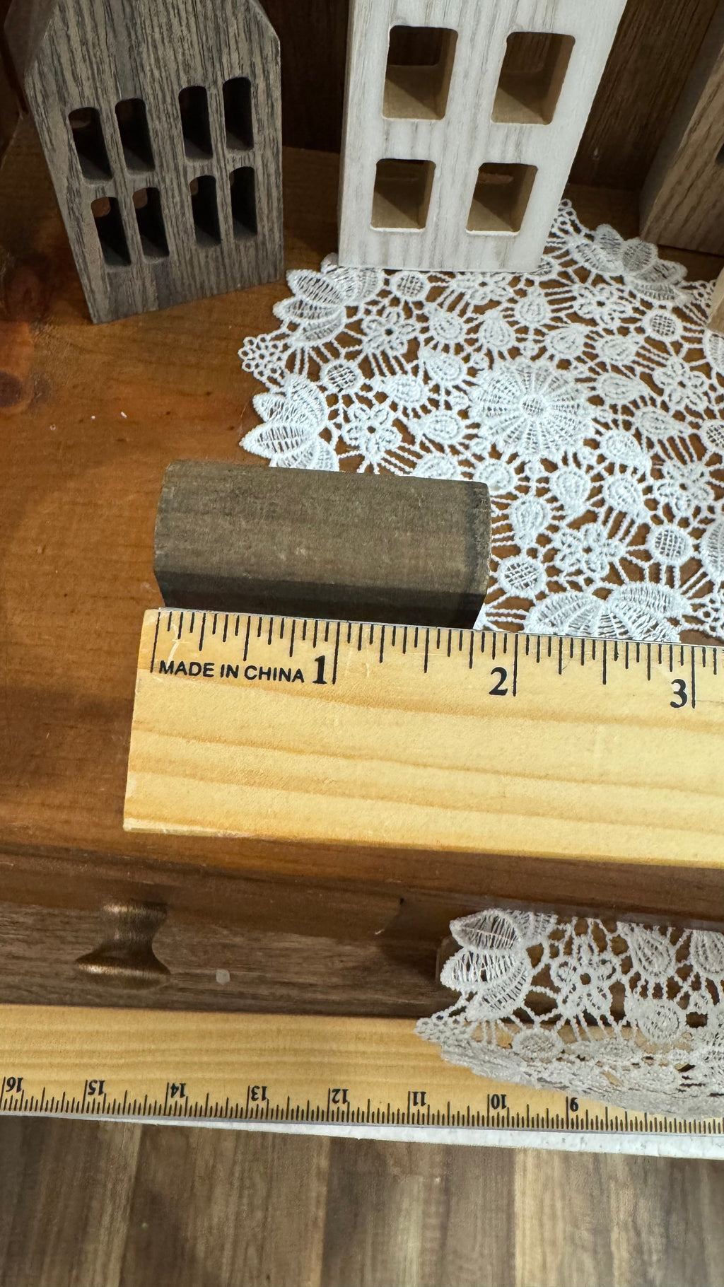 Mini Wooden Mailbox Shelf Sitter – Primitive Farmhouse Décor