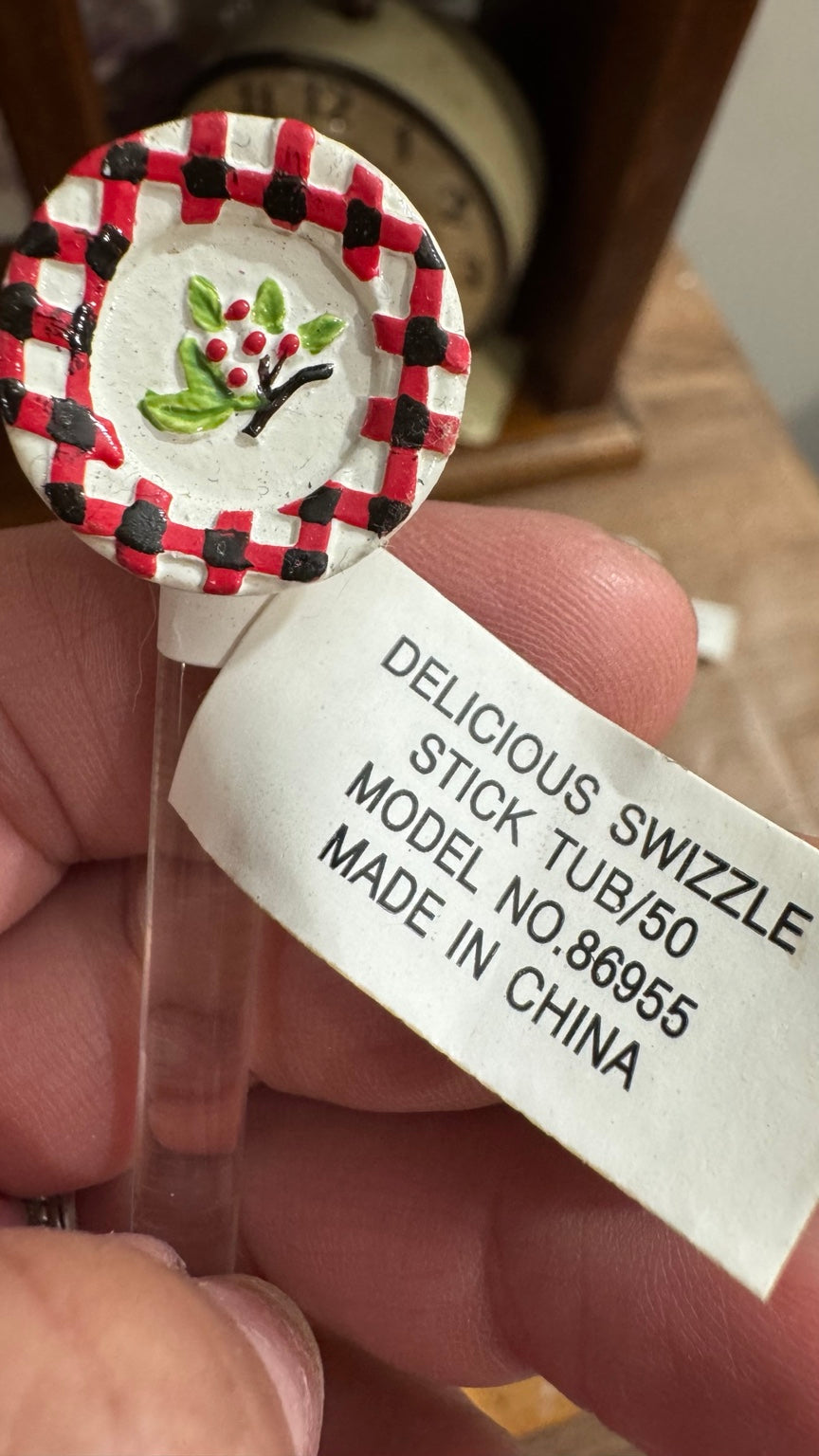 Vintage Miniature Kitchen Swizzle Sticks – Set of 6