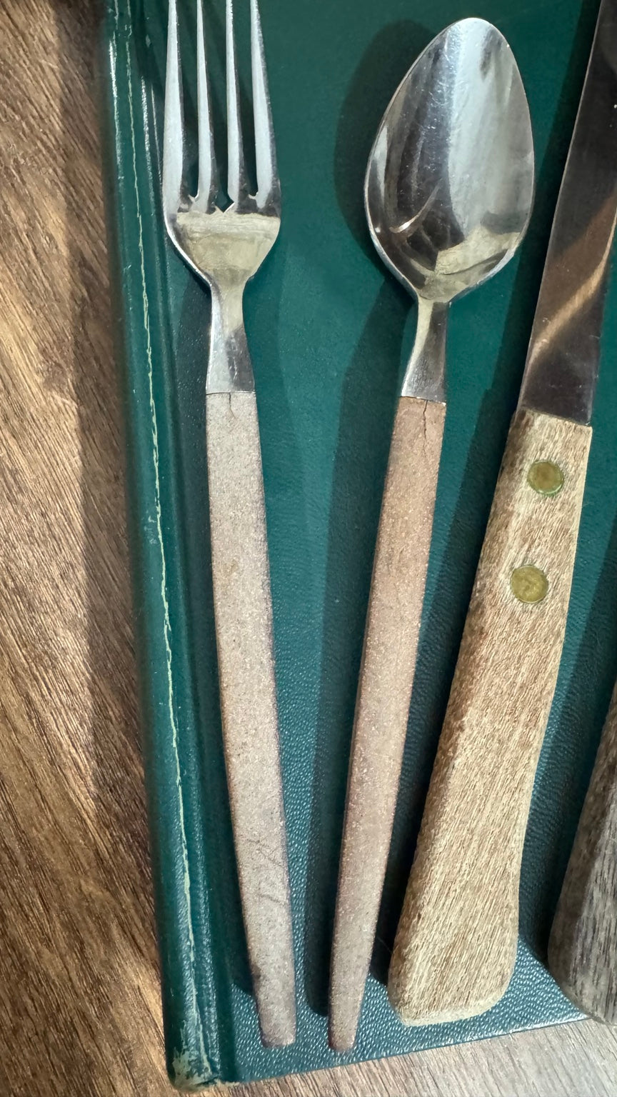 Vintage Mismatched Stainless Steel Flatware & Knives – Japan