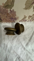 of Vintage Round Cabinet Knobs – Dark Bronze Wood Drawer Pulls – Rustic Furniture Hardware