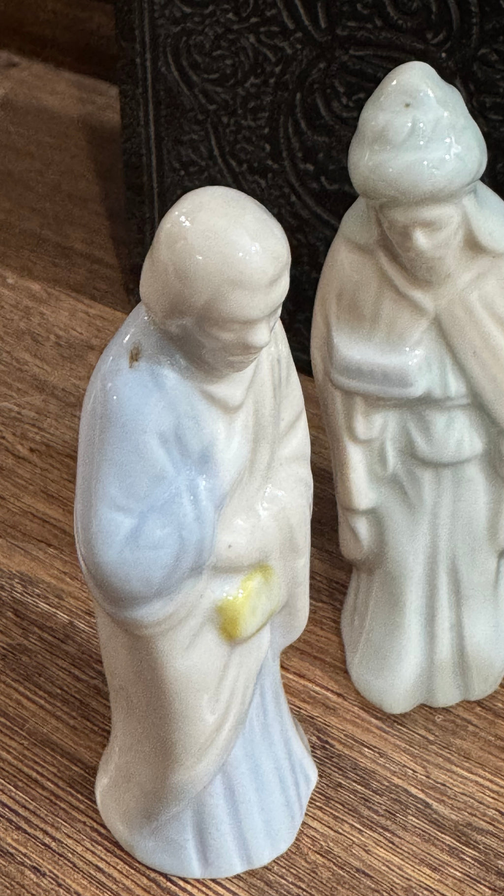Miniature Pastel Porcelain Nativity – 5 Pieces