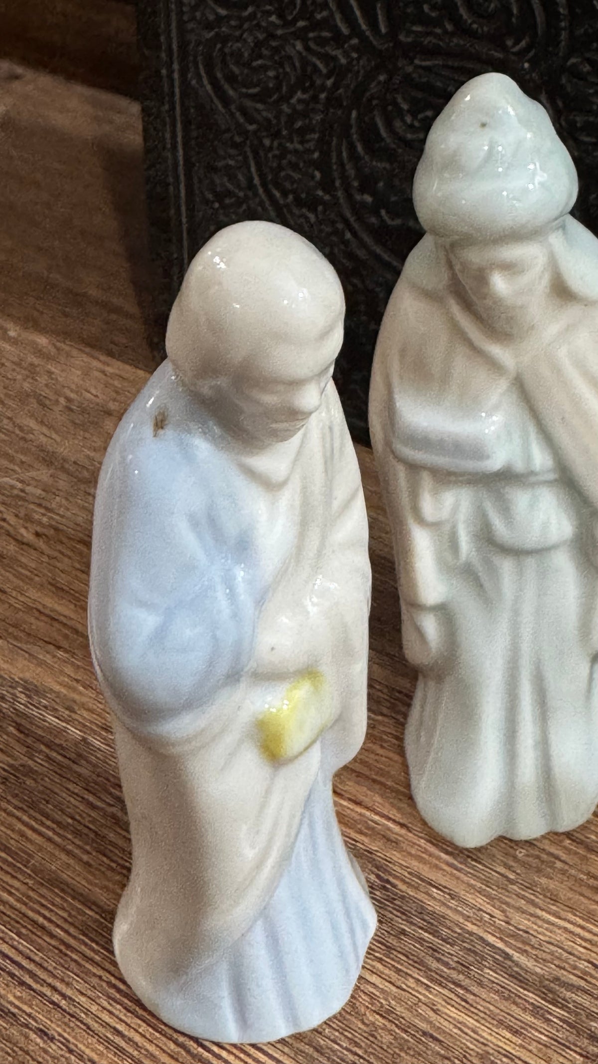 Miniature Pastel Porcelain Nativity – 5 Pieces