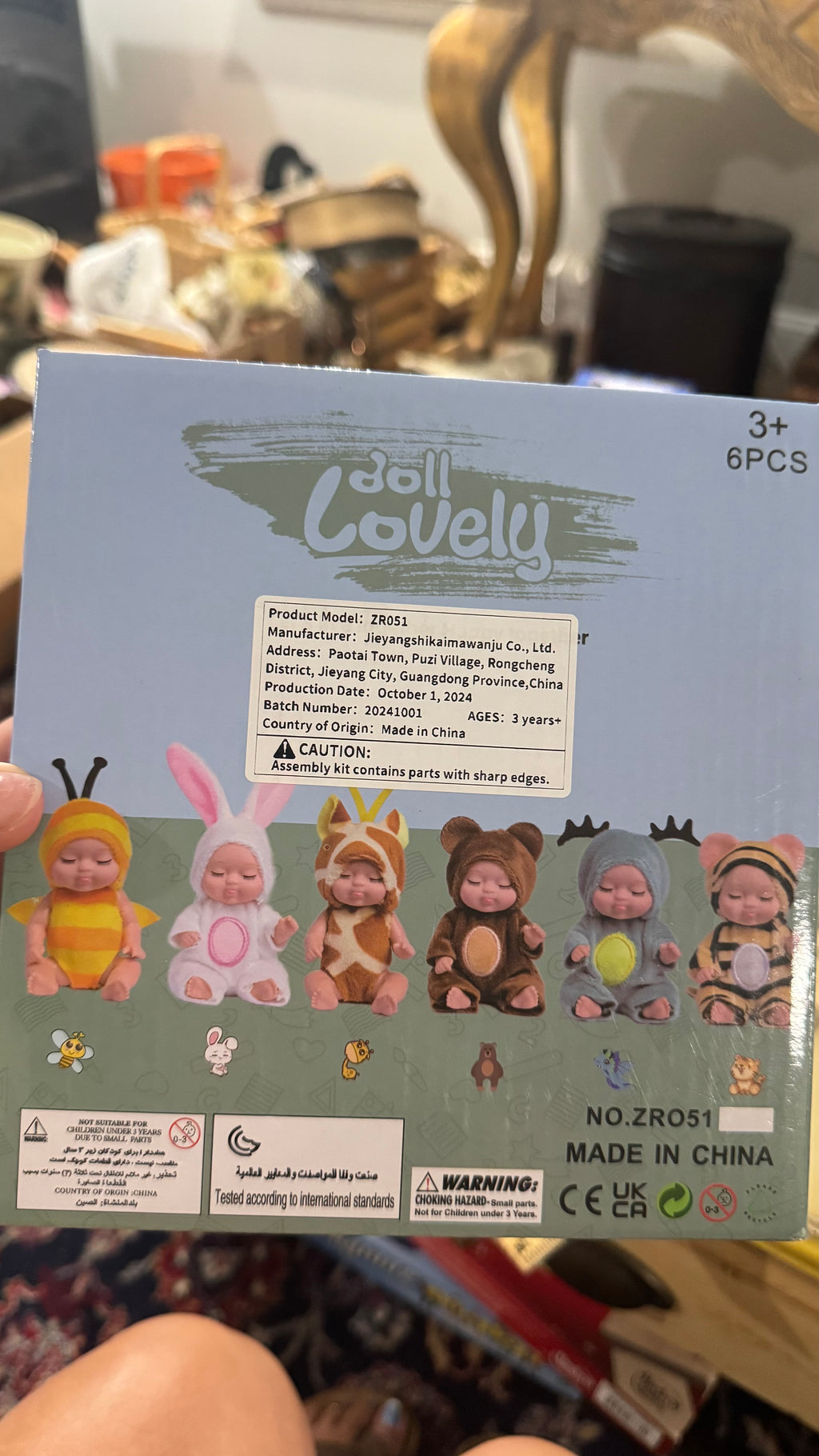 Adorable Sleeping Baby Dolls in Animal Costumes – 6 to Choose From