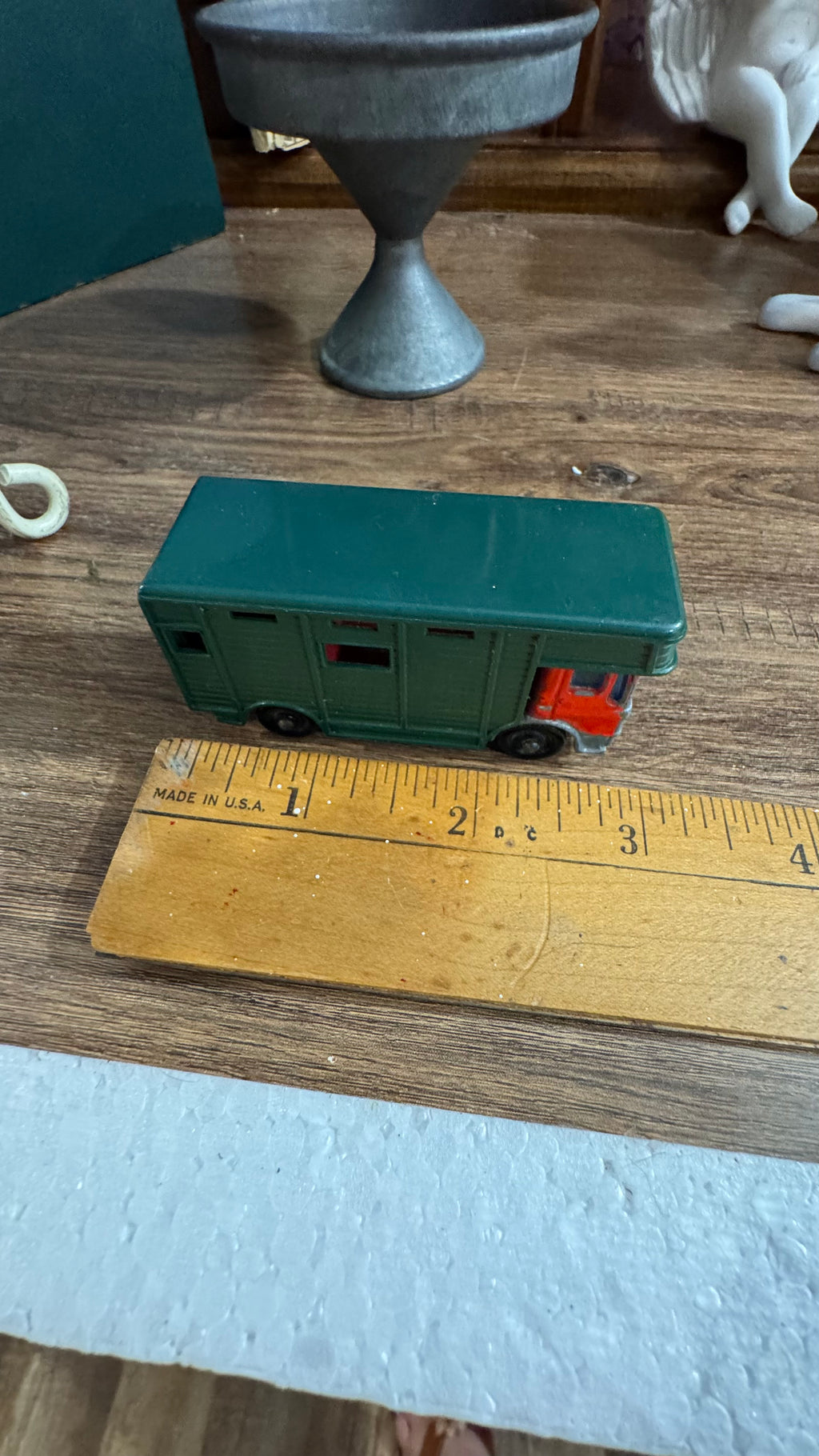Vintage Matchbox Lesney Horse/Livestock Transport Truck – Made in England