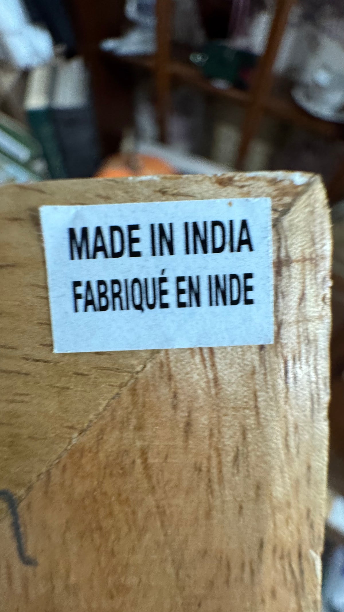 Rustic Wood Picture Frame with Whitewashed Edge –