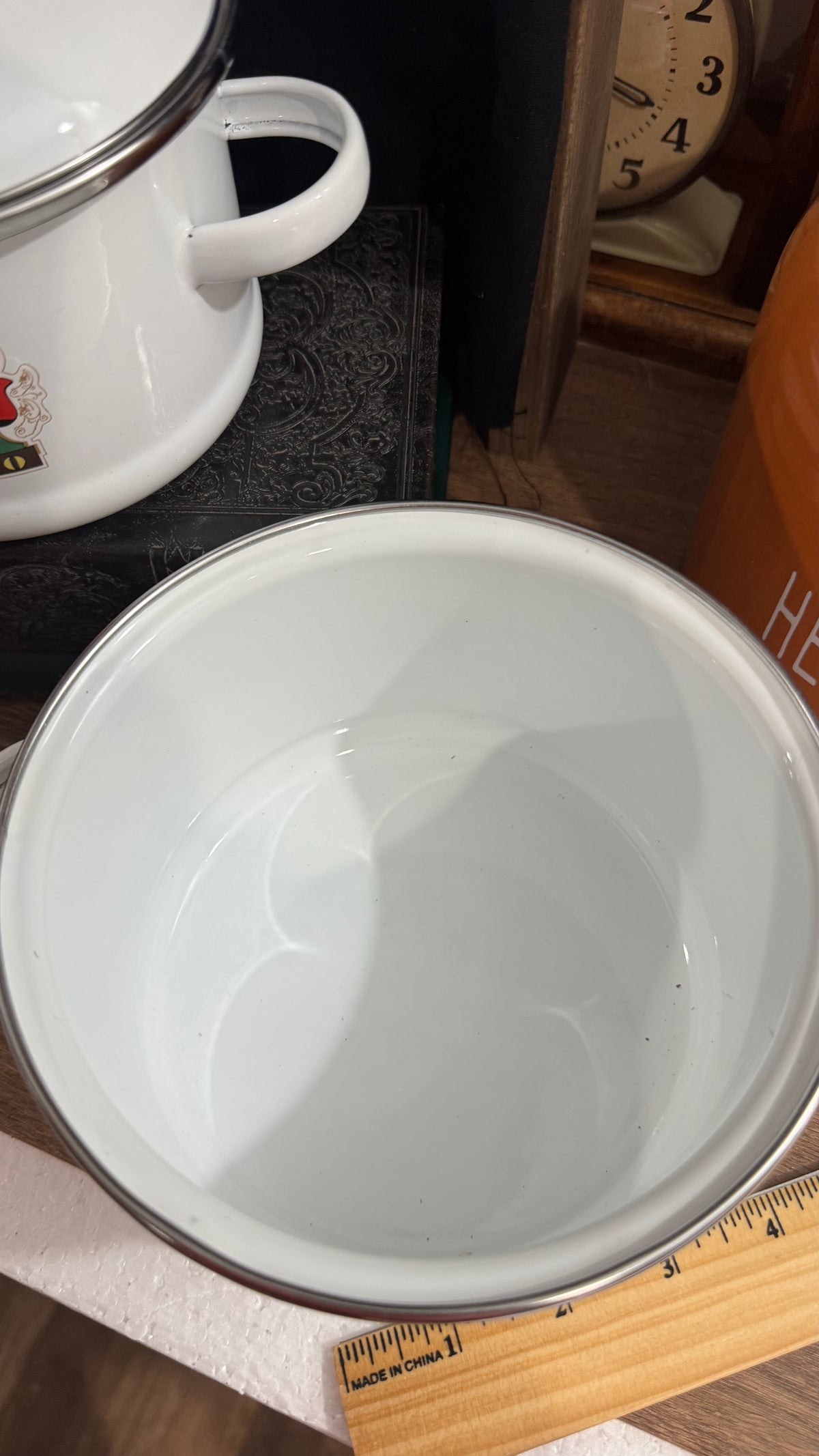 Vintage 1991 Campbell’s Soup Gibson Enamelware Pots – Set of 2