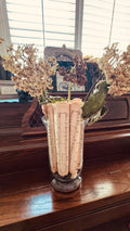 One-of-a-Kind Vintage Sheet Music & Dried Hydrangea Arrangement