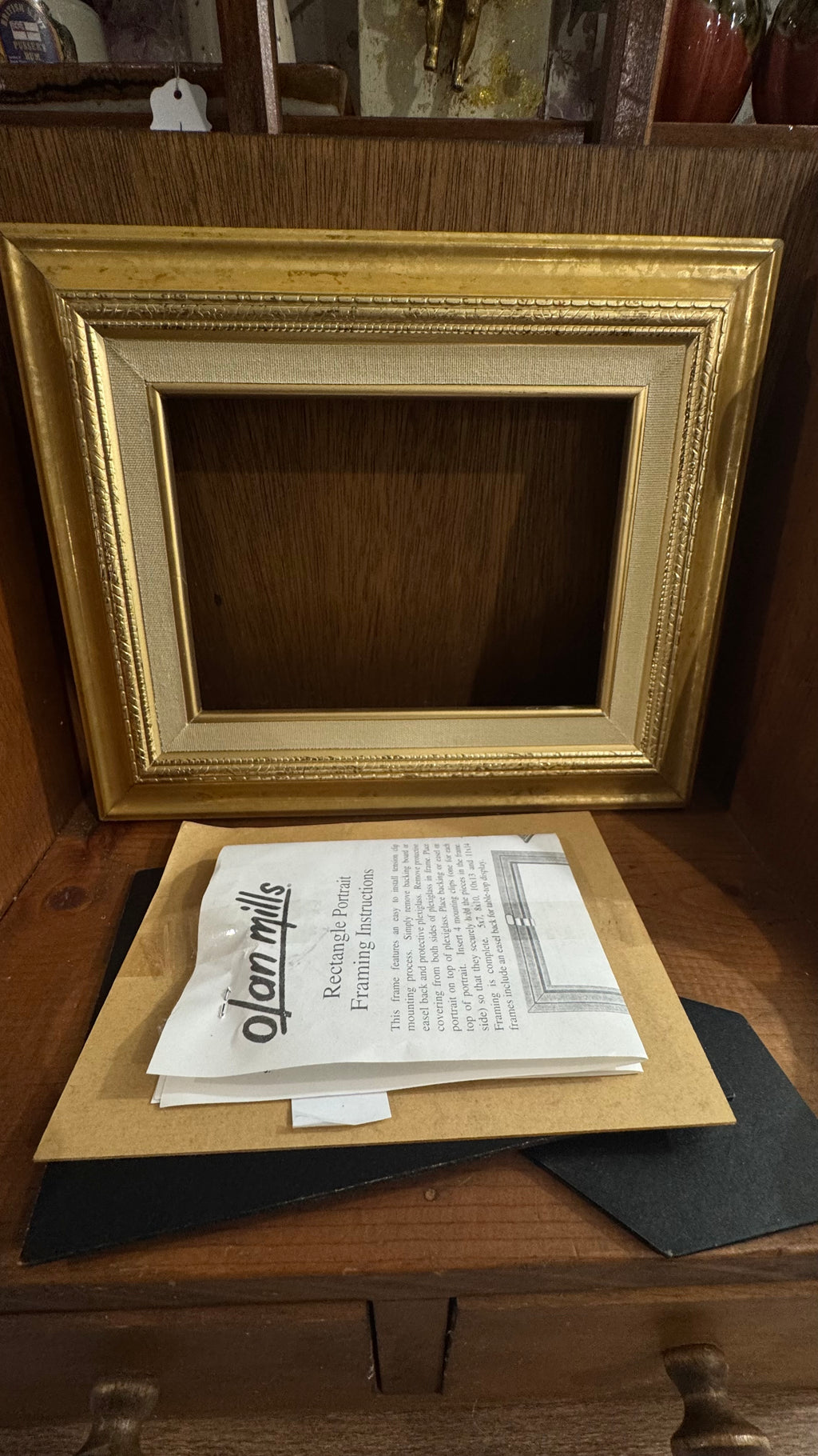 Olan Mills Ornate Gold Picture Frame – 5×7