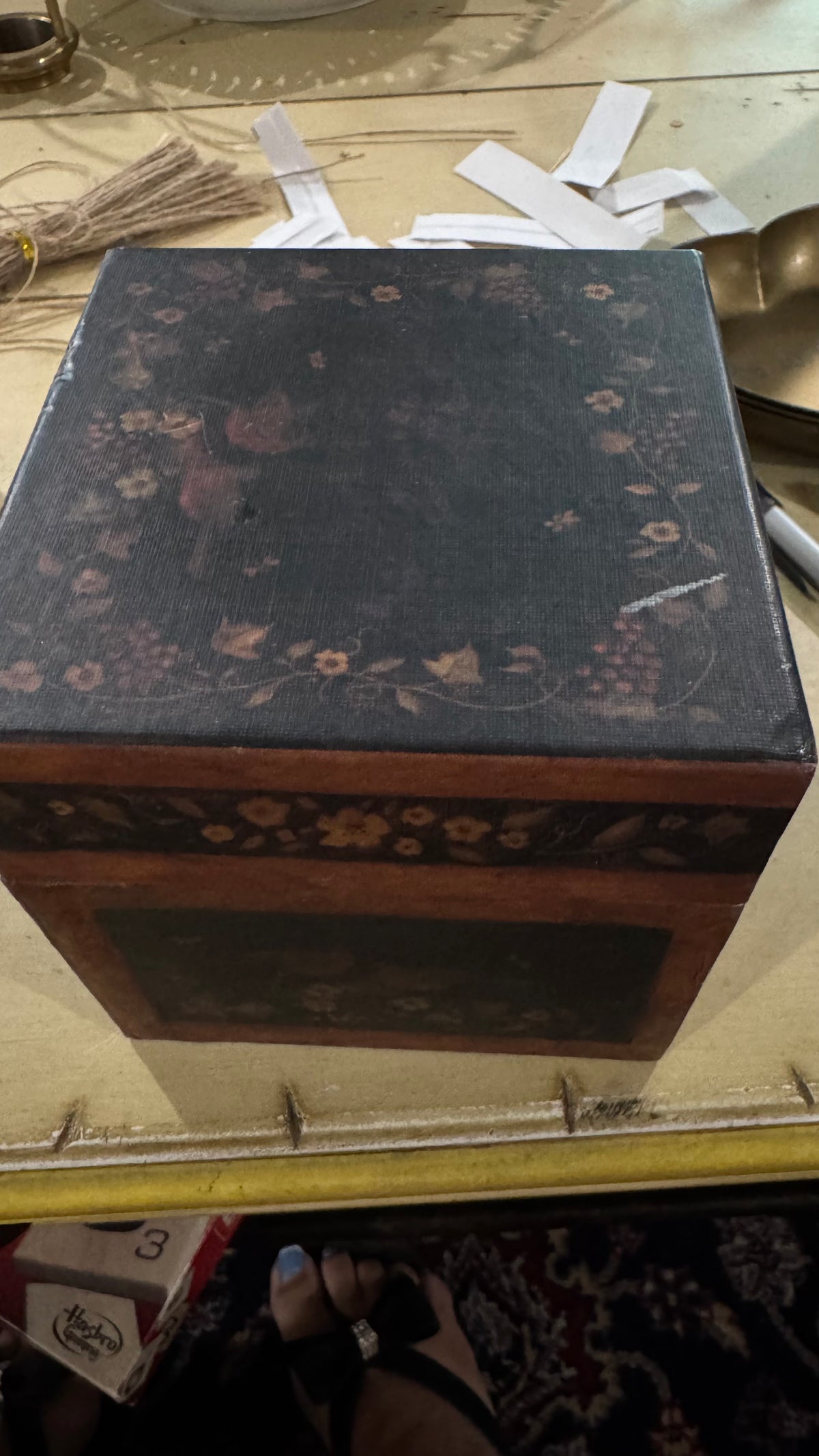 Bob’s Boxes Primitives “Very Fine Grapevine” Decorative Storage Boxes – Set of 3