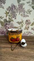 Ceramic Harvest Pumpkin Basket