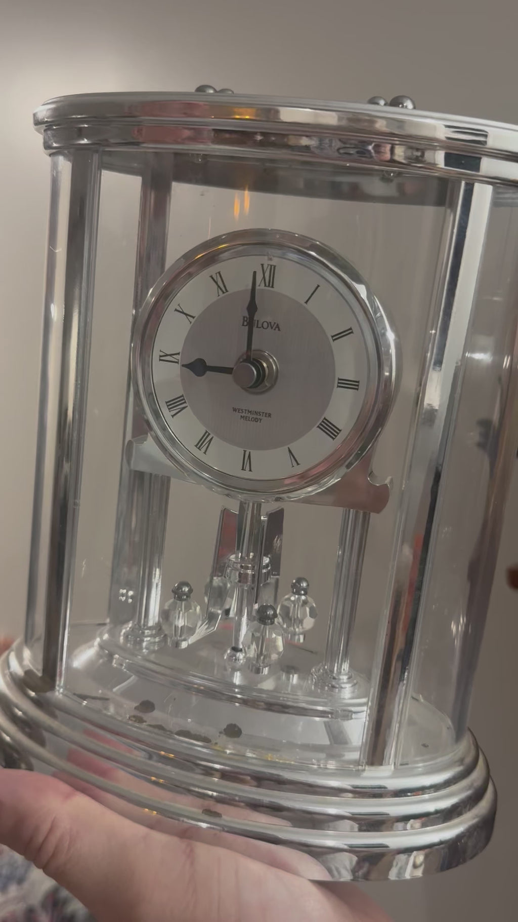 Bulova Westminster Melody Anniversary Clock
