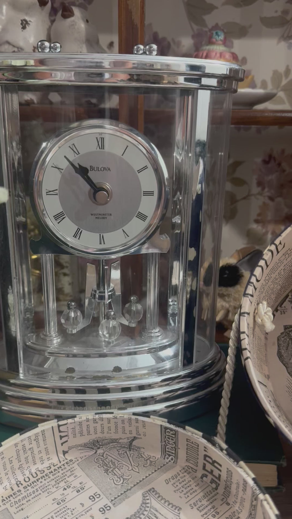 Bulova Westminster Melody Anniversary Clock